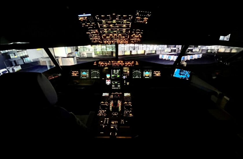 Airbus A321 cockpit
