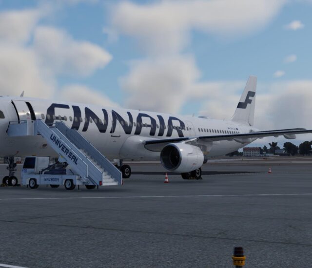 Finnair Airbus A321 by ToLiss